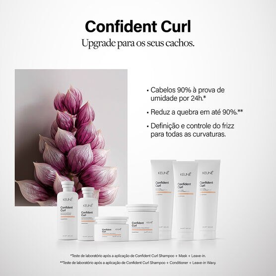 Leave-in em Creme para Crespos Keune Confident Curl Coily&nbsp;